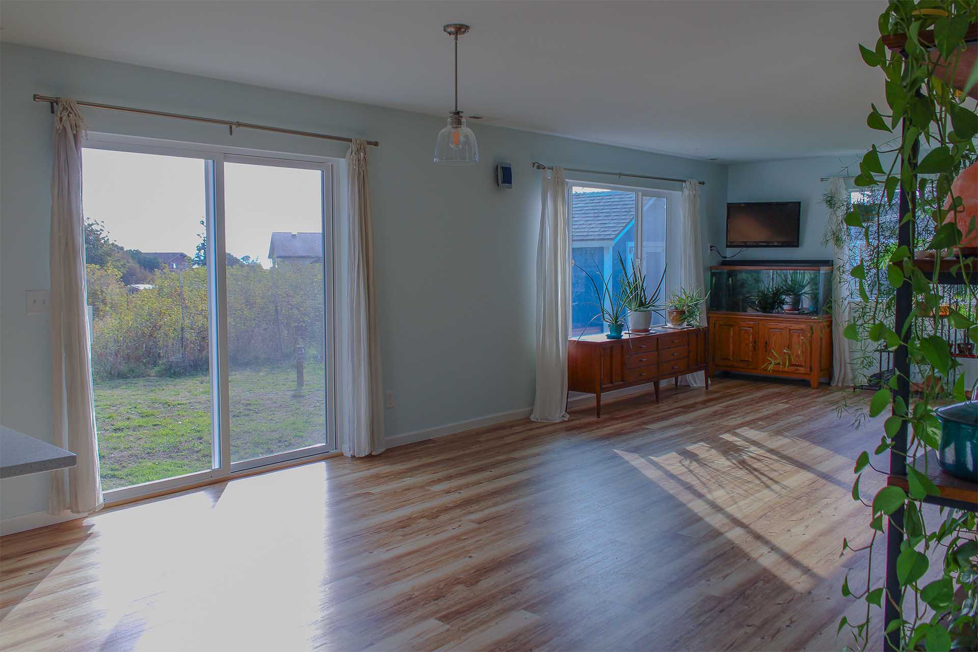 The great room at 2610 Sheridan