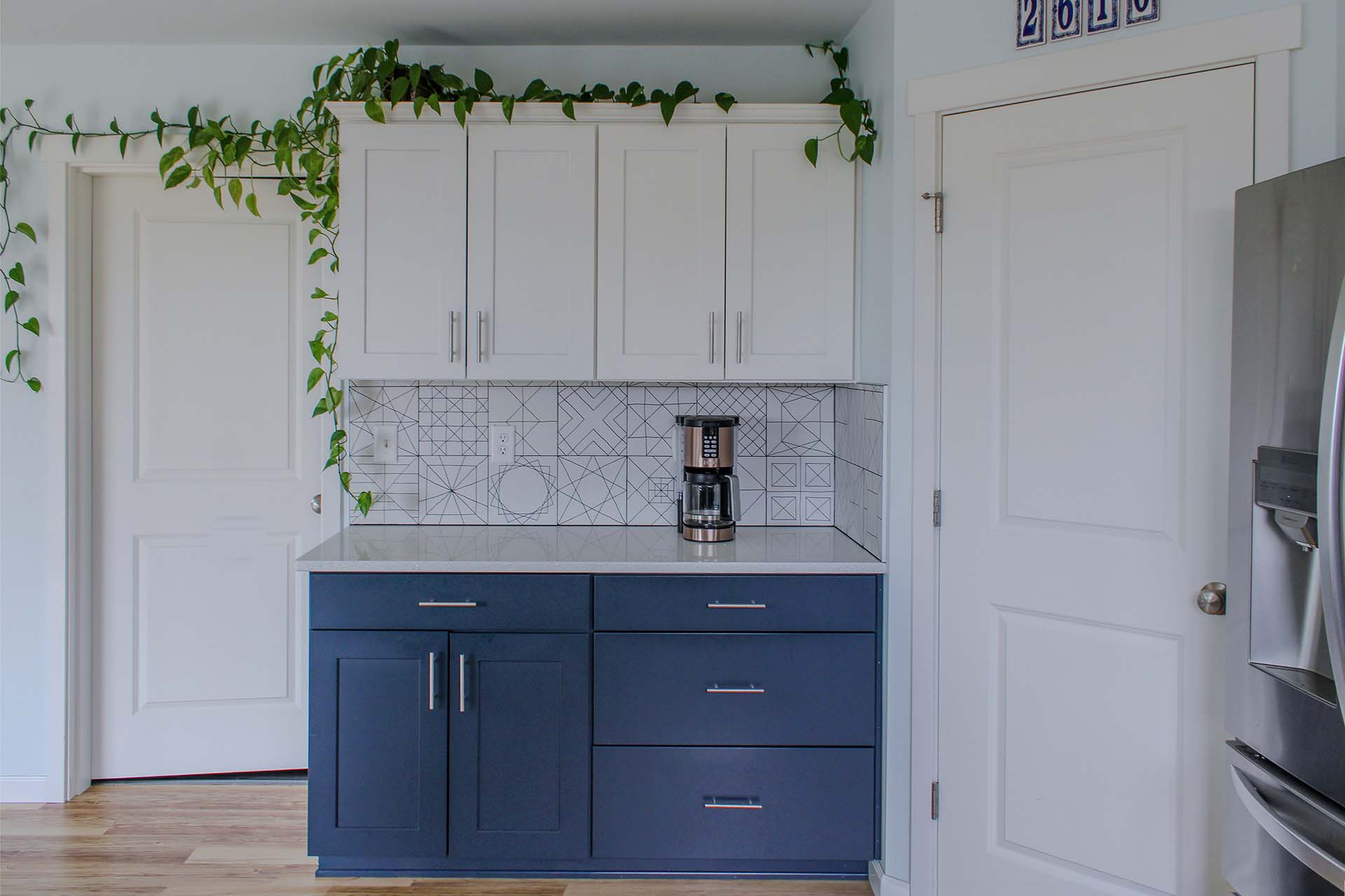 A view of the kitchen at 2610 Sheridan