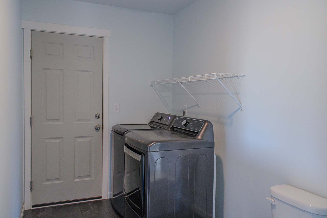 The utility room at 2610 Sheridan