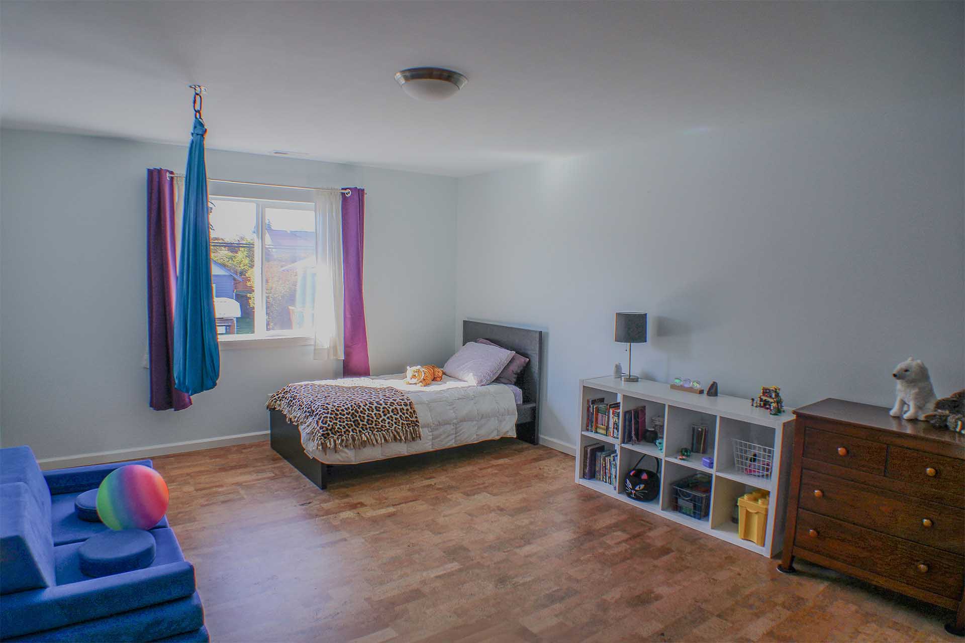The third bedroom at 2610 Sheridan