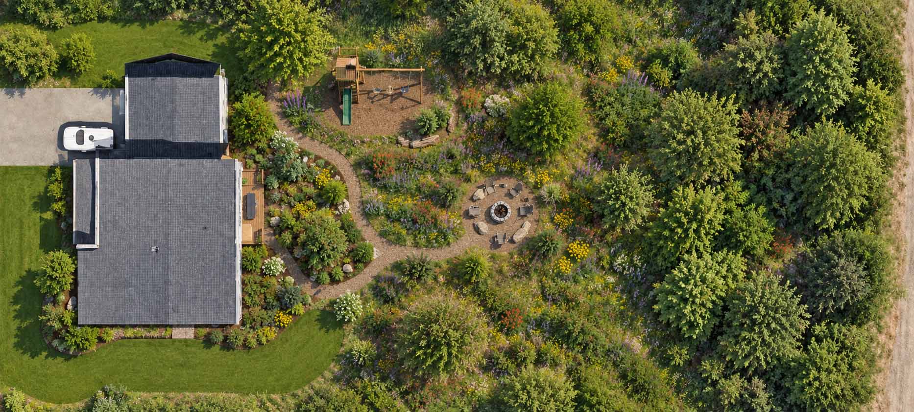 Landscaping concept for 2610 Sheridan Street